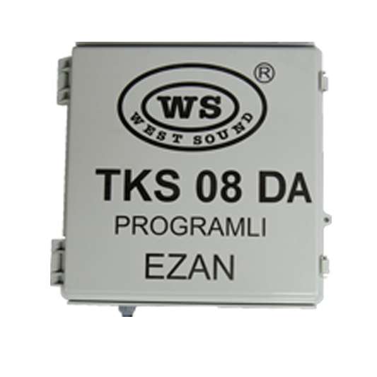 TKS 08 DA(DİREK TİPİ GÜNEŞ PANELLİ AKÜLÜ) PROGRAMLI EZAN SAATİ